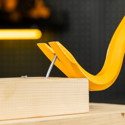 Лом-гвоздодер, 900 мм, шестигранный 19 мм, окрашенный, сталь 65 Denzel по ценам производителя в Краснодаре с доставкой по всей России