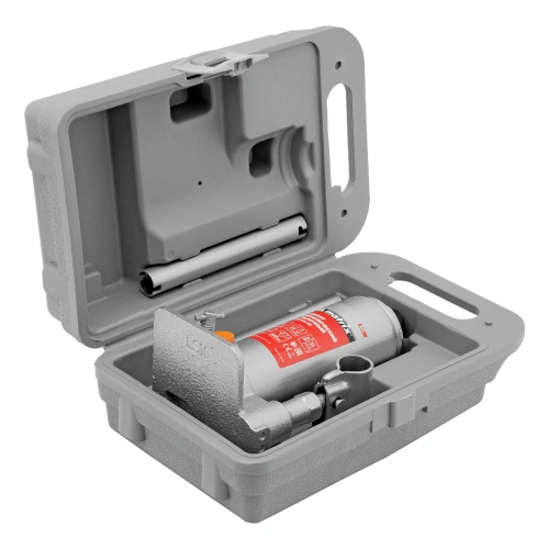 Домкрат гидравлический бутылочный, 4 т, h подъема 194-372 мм, в пластиковом кейсе Matrix по ценам производителя в Краснодаре с доставкой по всей России