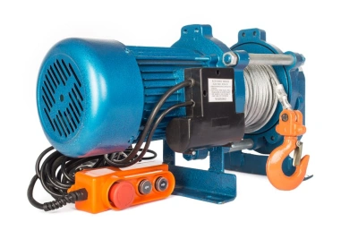 Лебедка электрическая  500/1000 кг  30/15 м с канатом 220 В TOR KCD