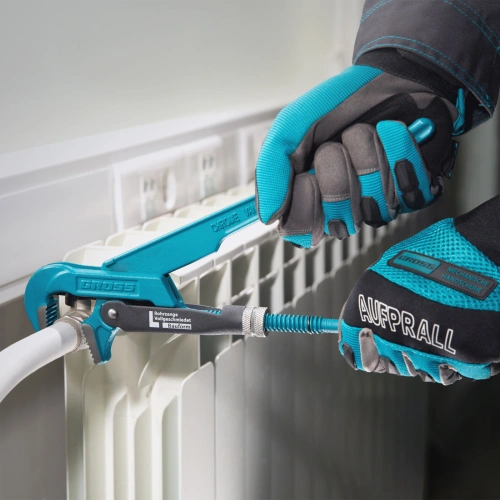 Ключ трубный рычажный 1, №1, цельнокованый, CrV, тип "L" Gross по ценам производителя в Краснодаре с доставкой по всей России