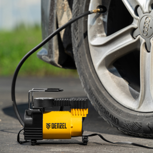 Компрессор автомобильный DС-20,12 В, 7 атм, 35 л/мин Denzel купить в Москве с доставкой по всей России | ProtosMarket.ru