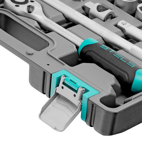 Набор инструментов, 1/2", CrV, пластиковый кейс 31 предмет Stels по ценам производителя в Краснодаре с доставкой по всей России