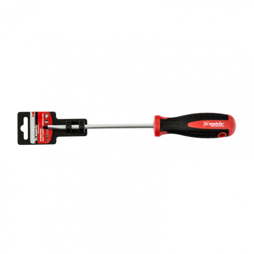Отвертка Profi, SL6.5 х 150 мм, S2, двухкомпонентная рукоятка Matrix по ценам производителя в Краснодаре с доставкой по всей России