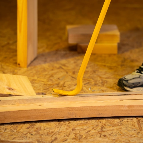 Лом-гвоздодер, 1200 мм, шестигранный 19 мм, окрашенный, сталь 65 Denzel по ценам производителя в Краснодаре с доставкой по всей России