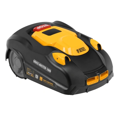 Робот-газонокосилка Grass Master 1000  1000м², 3Ач, 28V, LCD дисплей, Wi-Fi Denzel по ценам производителя в Краснодаре с доставкой по всей России