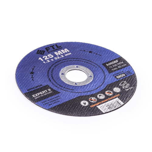 Круг отрезной по металлу FTL Expert II 125 х 1,2 х 22,2 мм A46SBF по ценам производителя в Краснодаре с доставкой по всей России