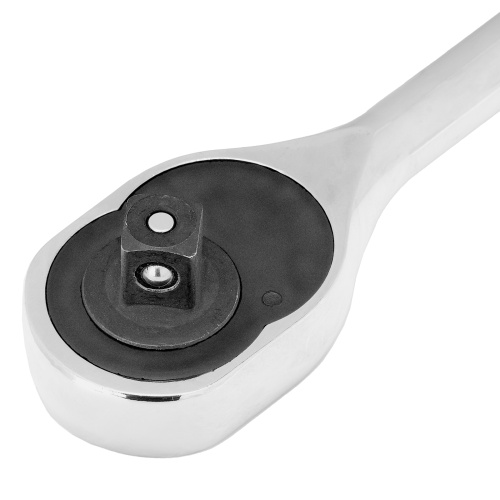 Ключ-трещотка 1/2", 45 зубьев, цельнометаллический, с быстрым сбросом, CrV, хром Сибртех по ценам производителя в Краснодаре с доставкой по всей России