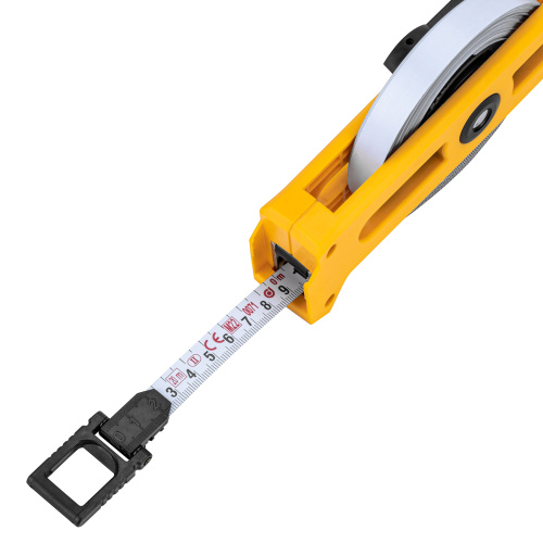 Рулетка геодезическая 20 м х 13 мм, открытый корпус, металлическая лента Denzel по ценам производителя в Краснодаре с доставкой по всей России