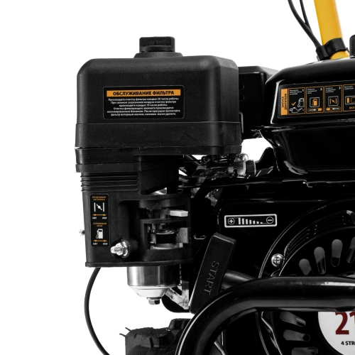 Мотоблок DPT-370X, 7 л.с, дисковое сцепление, ширина 90 см, глубина 35 см, фрез 3 х 4, ВОМ, передачи 3В/1Н Denzel по ценам производителя в Краснодаре с доставкой по всей России