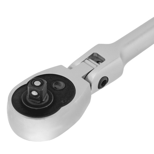 Ключ-трещотка шарнирный 1/4", СrV, 72 зуба, с быстрым сбросом, матовый хром Stels по ценам производителя в Краснодаре с доставкой по всей России