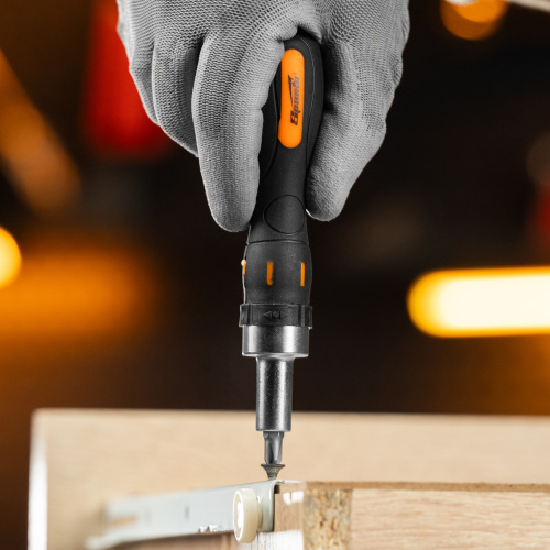 Отвертка реверсивная с набором бит, CrV, 12 шт, Sparta по ценам производителя в Краснодаре с доставкой по всей России