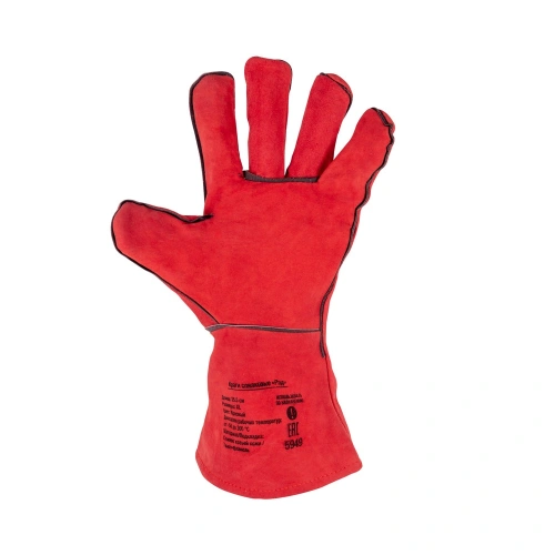 Краги спилковые "Рэд" FoxWeld по ценам производителя в Краснодаре с доставкой по всей России