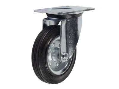 Колесо поворотное усиленное резина SRC 42 100 мм по ценам производителя в Краснодаре с доставкой по всей России