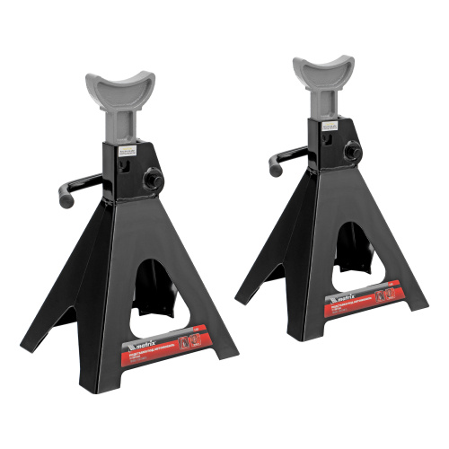 Подставки под машину регулируемые, 6 т, H подъема 400-605 мм, 2 шт Matrix по ценам производителя в Краснодаре с доставкой по всей России