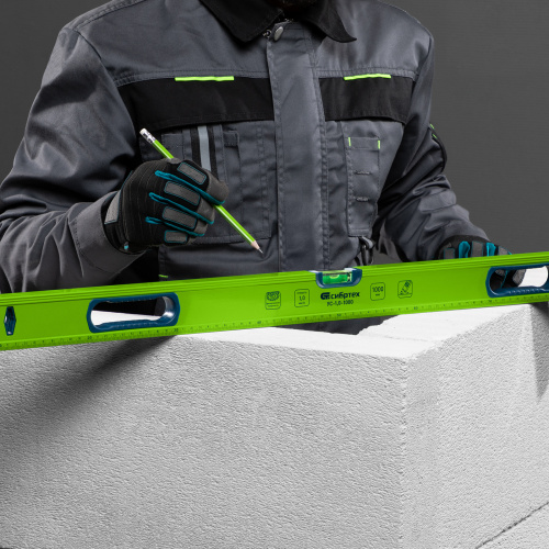 Уровень алюминиевый УС-1, 0-1000, фрезерованный, 3 глазка, рукоятки, 1000 мм Сибртех по ценам производителя в Краснодаре с доставкой по всей России