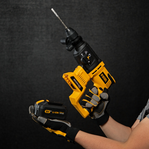 Перфоратор аккумуляторный BLRH-IB-26-0 Li-Ion, 18 В Denzel по ценам производителя в Краснодаре с доставкой по всей России