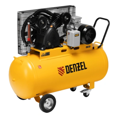 Компрессор воздушный рем. привод BCV 5500-T/200, 5,5 кВт, 200 литров, 850 л/мин Denzel по ценам производителя в Краснодаре с доставкой по всей России