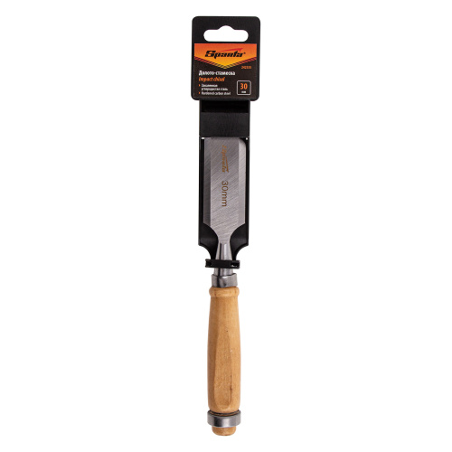 Долото-стамеска 30 мм, деревянная рукоятка Sparta по ценам производителя в Краснодаре с доставкой по всей России