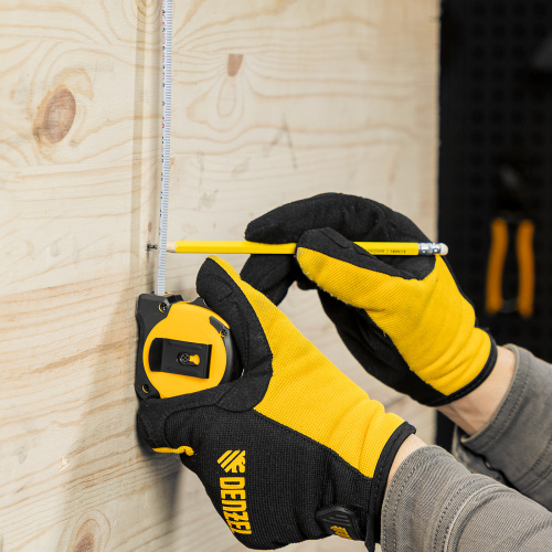 Рулетка 3м х 16мм, двухкомп. корпус, магнитный обрезиненный зацеп Denzel по ценам производителя в Краснодаре с доставкой по всей России