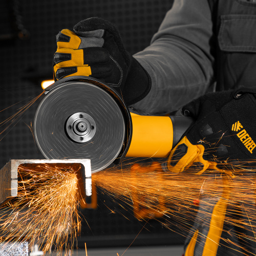 Машина шлифовальная угловая AG125-1100, 1100 Вт, 125 мм, 3000-11000 об/мин Denzel по ценам производителя в Краснодаре с доставкой по всей России