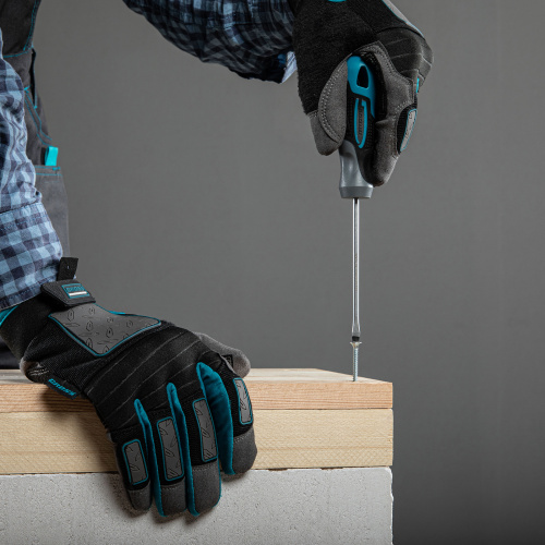 Отвертка SL4 x 100 мм, S2, трехкомпонентная рукоятка Gross по ценам производителя в Краснодаре с доставкой по всей России