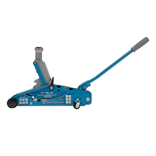 Домкрат гидравлический подкатной с фиксатором, 2.5 т, Safety Pin, 140-385 мм, в кейсе Stels по ценам производителя в Краснодаре с доставкой по всей России