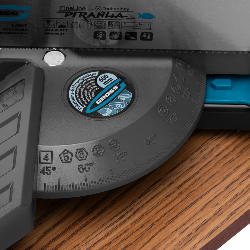 Стусло прецизионное, двухплоскостное, пила 600 мм, две прижимные струбцины, ограничительный упор Gross по ценам производителя в Краснодаре с доставкой по всей России