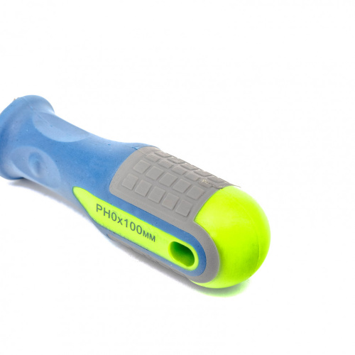 Отвертка, PH0 х 100 мм, CrV, трехкомпонентная рукоятка Сибртех по ценам производителя в Краснодаре с доставкой по всей России