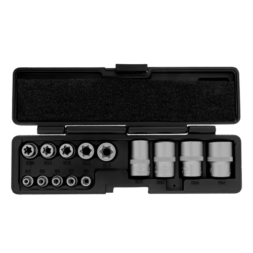 Набор головок Torx , 14 предметов, 1/4, 3/8, 1/2 Stels по ценам производителя в Краснодаре с доставкой по всей России