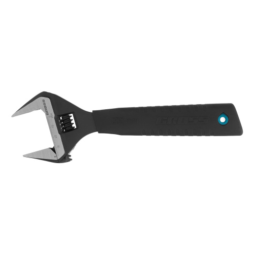 Ключ разводной, 200 мм, CrV, тонкие губки, защитные насадки Gross по ценам производителя в Краснодаре с доставкой по всей России