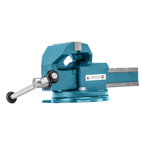 Тиски слесарные, 100 мм, поворотные (Глазов) по ценам производителя в Краснодаре с доставкой по всей России