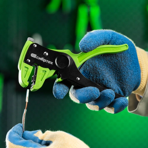 Щипцы для зачистки электропроводов, сечением: 0.2-3.5 мм2, функция обрезания проводов Сибртех по ценам производителя в Краснодаре с доставкой по всей России