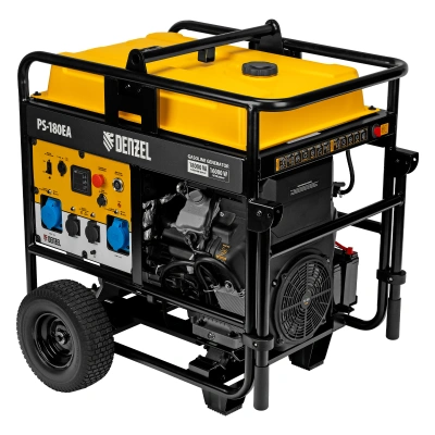 Генератор бензиновый PS-180EA, 18 кВт,230 В, 65л, разъём ATS,эл.старт Denzel по ценам производителя в Краснодаре с доставкой по всей России
