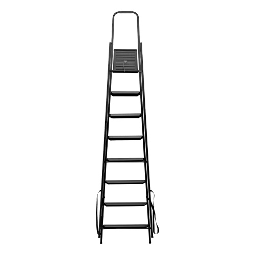 Стремянка 8 ступеней, компактная, стальная Сибртех по ценам производителя в Краснодаре с доставкой по всей России