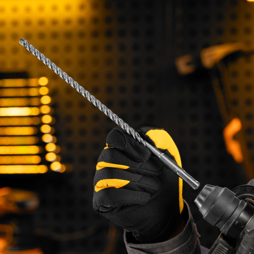 Бур по бетону, цельная крестовая пластина, 8x265 мм, SDS PLUS Denzel по ценам производителя в Краснодаре с доставкой по всей России