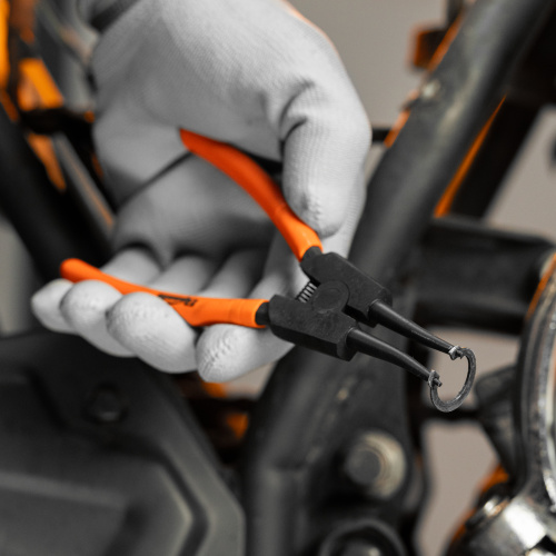 Съемник, 150 мм, для внешних стопорных колец, прямой (разжим) Sparta по ценам производителя в Краснодаре с доставкой по всей России