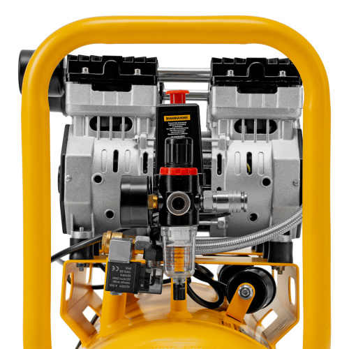 Компрессор безмасляный, малошумный DLS 1500/50, 1500 ВТ, 2x750, 50 л, 260 л/мин Denzel по ценам производителя в Краснодаре с доставкой по всей России