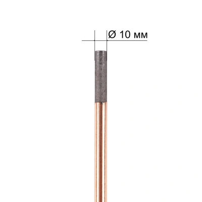 Электрод угольный КО 10х305 мм (упак.50 шт.) по ценам производителя в Краснодаре с доставкой по всей России