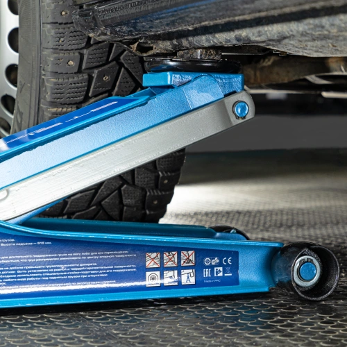 Домкрат гидравлический подкатной, быстрый подъем, 3т Low Profile Quick, 75-515 мм, профессиональный Stels по ценам производителя в Краснодаре с доставкой по всей России