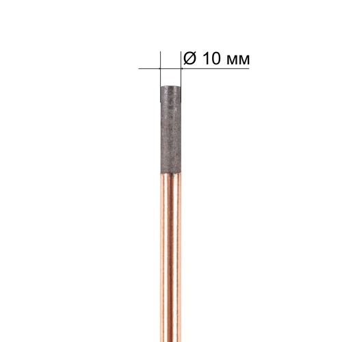 Электрод угольный КО 10х305 мм (упак.50 шт.) по ценам производителя в Краснодаре с доставкой по всей России
