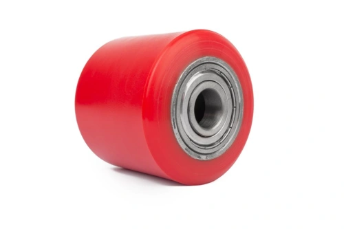 Колесо полиуретан 80х70 мм с подшипником для тележек и платформ BF/DF-III/RHP/AC/DF/CW2/PWH/CRA/CRO по ценам производителя в Краснодаре с доставкой по всей России