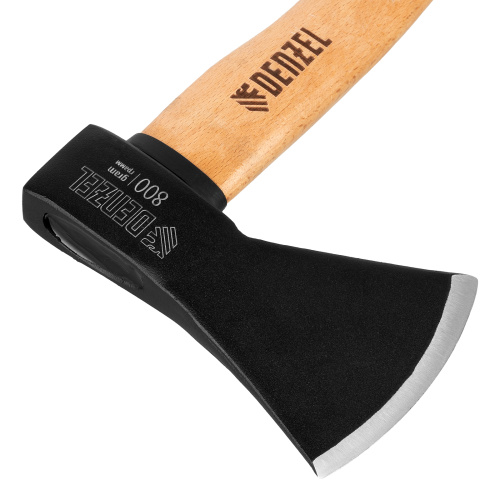 Топор, 800 г, кованый, буковое топорище Denzel по ценам производителя в Краснодаре с доставкой по всей России