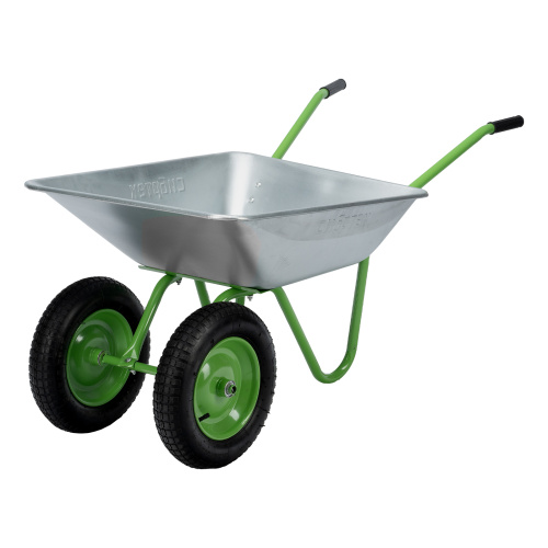 Тачка садовая, 2-х колесная, грузоподъемность 120 кг, объем 65 л Сибртех по ценам производителя в Краснодаре с доставкой по всей России