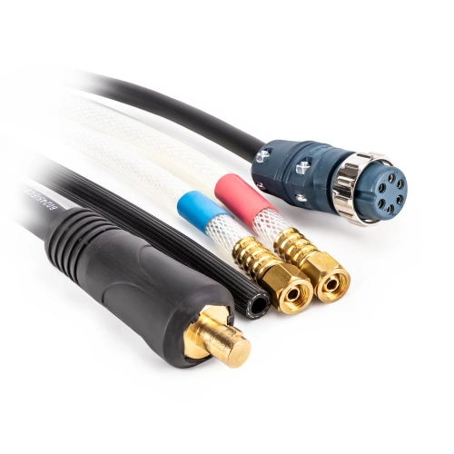 Комплект кабелей для INVERMIG 500E (для блока охлаждения, 15м, пр-во FoxWeld/КНР) по ценам производителя в Краснодаре с доставкой по всей России