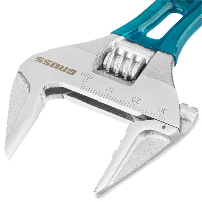 Ключ разводной, 140 мм, CrV, укороченная ручка Gross купить в Москве с доставкой по всей России | ProtosMarket.ru