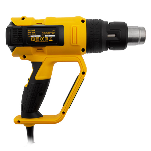 Фен технический HG-2000E, 2000 Вт, 2 режима, LCD дисплей Denzel по ценам производителя в Краснодаре с доставкой по всей России