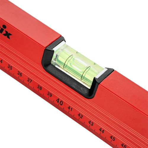 Уровень алюминиевый, 800 мм, 3 глазка, красный, линейка Matrix по ценам производителя в Краснодаре с доставкой по всей России