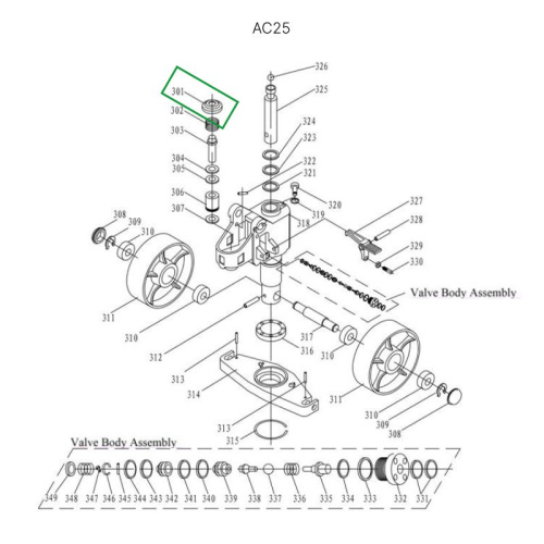 Крышка пружины возвратной для гидравлических тележек JC20 по ценам производителя в Краснодаре с доставкой по всей России
