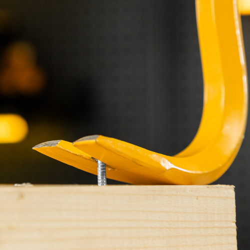 Лом-гвоздодер, 600 мм, шестигранный 16 мм, окрашенный, сталь 65 Denzel по ценам производителя в Краснодаре с доставкой по всей России