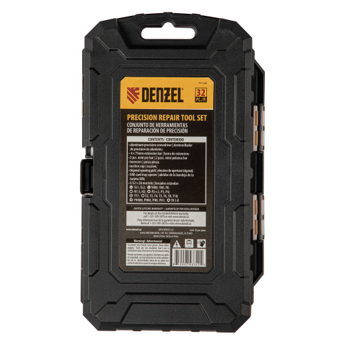 Набор для ремонта мобильных телефонов, 32 пред. Denzel по ценам производителя в Краснодаре с доставкой по всей России